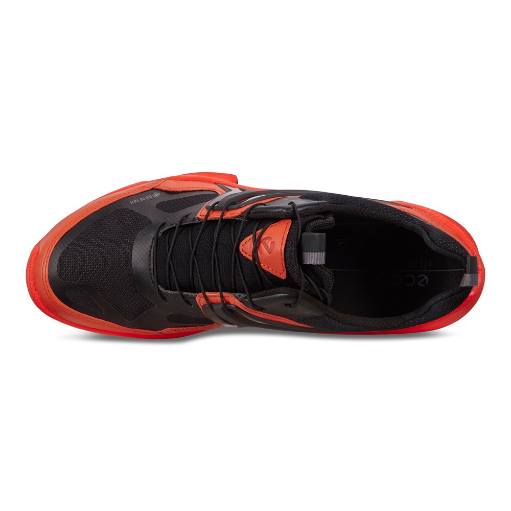 Tenis Hombre - ECCO Biom C-Trail Bajos Gtx - Rojos/Negros - BSU123568